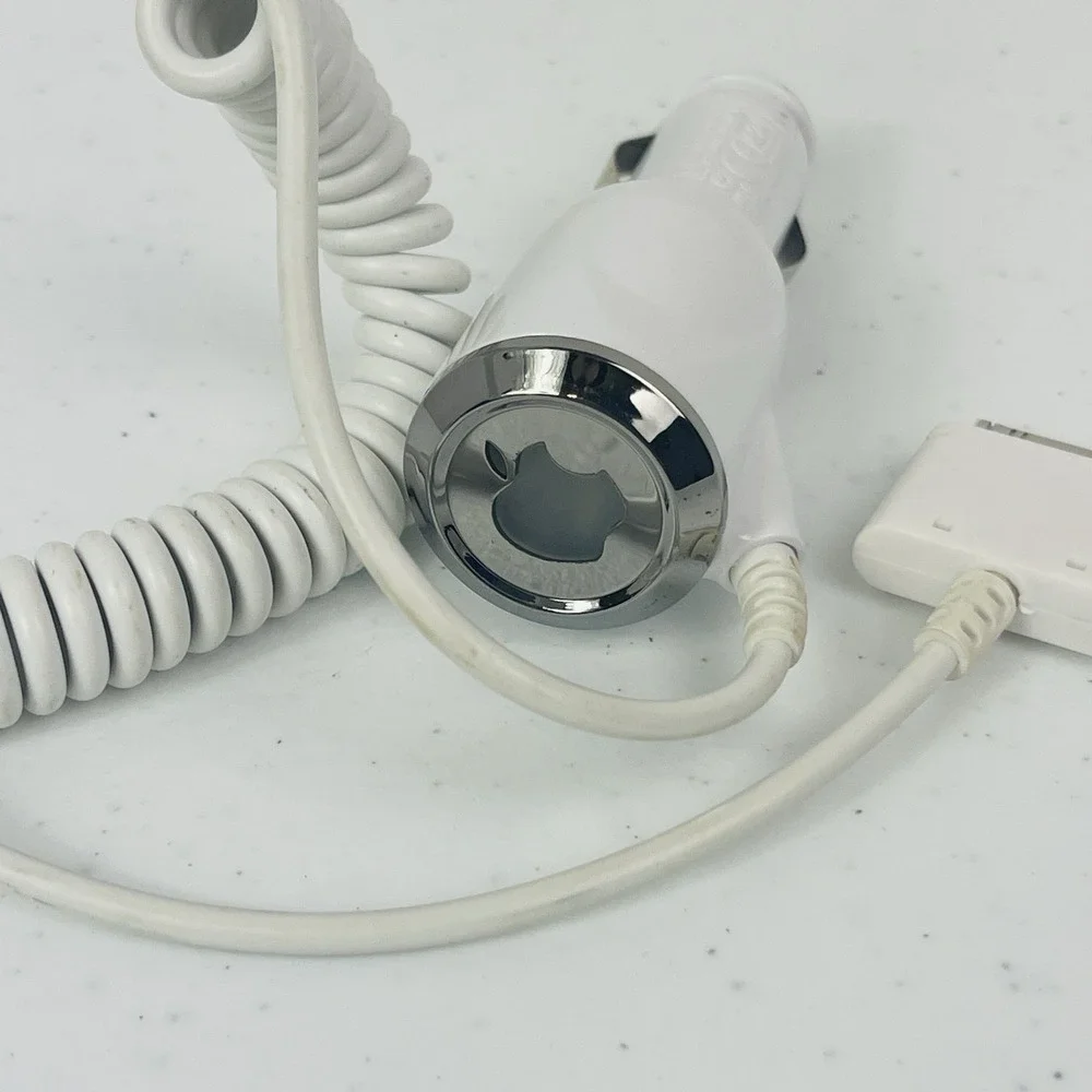 Apple iPhone Car Charger 12V Cable 4 4S 4 3GS iPod Touch‎ iPad 2 3